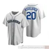 2021 Hommes # 11 Edgar Martinez Baseball Jerseys 24 Ken Griffey 51 Ichiro Suzuki SMITH Personnalisé Femmes Jeunesse Blanc Cooperstown Collection Accueil