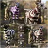 Dog Apparel Stripe de colarinho alto Pets Clothes Personalidade Acessórios para cães Cão casacos Hound Duas mangas compridas Capas de casaco macio suprimentos novos dhga2