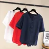 Women's Jumpsuits Rompers Korean Short Sleeve Chiffon Blouse Tops Slim Chiffon Shirts Women Summer Plus Size Loose Blouses Shirt Female Solid Top 221123