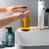 Dispenser di sapone liquido 3 pezzi / set Bottiglia di shampoo da bagno di grande capacità Tipo di pressa Lozione per il corpo Set vuoto 221123