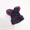 Baby Designer Hat Boys And Girls Kids Caps Fashion Autumn Winter Warm Knitting Bunny Casual Bag Ear Versatile Warm Children's Wool Cap Factory Outlet