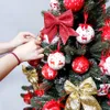 Julekorationer Xmas Tree Hanging Ball Ornaments Dekorationer Gift Year Navidad Bauble för DIY Party With Belt Eazy Hang 221123