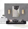 Wall Lamps Nordic Copper Lights Luxury Golden Black Crystal Sconce Interior LED Stair Light Living Room Aisle Bedroom Atmosphere Lamp