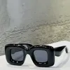 Solglasögon för män och kvinnor 40098 Roliga hiphop europeiska och amerikansk stil anti-ultraviolet full ramglas med gox g