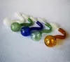 Thick Pyrex Oil Burner pipe glass smoking pipes mixed 14 Male Female Joint For Water Pipes Bong Dab Rig bowl