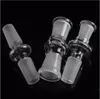 Adapterrohre passen Shisha Oil Rigs Glas Rauchen 14mm männlich bis 19mm weibliche Bongadapter Glas Rig Dab