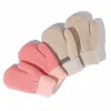 Accessoires pour cheveux hiver laine bébé gants doublure en peluche tricot enfants mitaines licou mains chaudes enfants sans doigts filles garçons 1-6Y