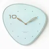 Horloges murales mignon Art horloge créative rose silencieux mode montre cuisine bois Reloj Pared Cocina chambre décoration minimaliste