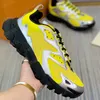 Läufer Tatic Sneakers Running Shoes Luxus Designer Atmungsaktives Technologie-Netz stilvoller klassischer schwarzer Sneaker bequemer Einzelgröße 38-46 NO424