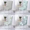 Chair Covers Elastic Christmas Dining Cover Spandex Slipcovers Stretch For Kitchen Stools Home El Party Decoration Accessories