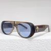 Sunglasses Peri011 Designer Mens Fashion Sun Glasses Size 55 18 145 Oval Frame with Golden Palm Tree Original Box