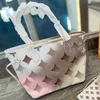 Frauen Luxurys Designer Totes Onthego Shopping Qualität Spiel auf Handtasche Gradient Shouder Crossbody Echtes Leder Damen