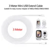 3 Meter Extension Cable Cord for Baby monitor Power Adapter VB601 VB602 VB603 VB605 VB607 Nanny Baby Camera Mini USB Connector H1125