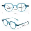 Sunglasses Frames High Quality Brand Designer Glasses Frame Men Women Eyeglasses Round Acetate Prescription