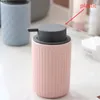 Liquid Soap Dispenser European Ceramic Hand Sanitizer Bottle Home Lotion Dusch Gel Shampoo Badtillbehör 221123