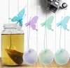 Butterfly Tea Infusers väskor Silder Silikonfilter Infusör Silikakisla söta tepåsar för te kaffe dryckware