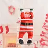 Decorações de Natal 60 cm de Natal Papai Noel Claus escalada escada escada do Papai Noel Decorações de árvore de Natal Pingente de boneca de Papai Noel ao ar livre 221123