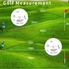 Inkersi Telemetro per misuratore di distanza da golf Telemetro telemetro per telemetro da caccia 500M 1000M 1500M con blocco asta bandiera