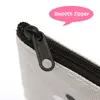 Borse portaoggetti Donna Borsa cosmetica in tela piccola Cerniera Cancelleria impermeabile Astuccio per matite con stampa di cani adorabili Borsa per organizer da toilette