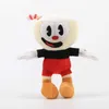 Plush Toy Stuffed Cuphead Mugman King Dice Devil Boss Cala Maria Cartoon Movie TV Sereis Toys Kids Gifts Toys