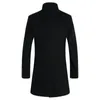 Lã de lã masculina Blends Long Coat Men Moda Jacket Autumn Winter Jackets Mens En sobretudo plus size 5xl 6xl 221123