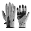 Gants de ski Cinq doigts Gants 3 couleurs hiver hommes femmes thermique ski polaire écran tactile snowboard extérieur imperméable ski de neige 221123