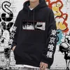 Men's Hoodies Sweatshirts Anime Hoodie Tokyo Ghoul Women Casual Loose Print Kenaki Pullover Harajuku Streetwear Clothing 221123