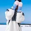 Skidhandskar fem fingrar handskar vinter varm skidcykelmantens vattentät snowboard kvinnlig handskar berg kvinnor man 221123