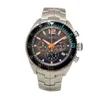 Mens Designer F1 Исправленные часы orologio di lusso мужчины смотрят Montre Japan Quartz Movement Chronograph Black Face Racer Watch2481