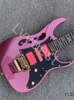 Lvybest Purple 7V Guitare Électrique Professionnel Heavy Metal Band Fabriqué Par Masters Livraison Gratuite À La Maison Guitares Guitarra