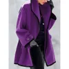 Misto lana da donna Cappotto da donna invernale Moda stile preppy coreano Retro Versatile Giacca a vento Casual Warm Woolen Oversize Manteau Femme Hiver 221123