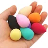 Maquillage éponges 5pcs mini beauté Blender Blender Cosmetic Puff sécher et humide Sponge Cushion Foundation Powder Tool Accessoires