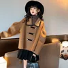 Cappotto Ragazza Cappotti Inverno Addensare Capispalla Caldo per Abbigliamento per Bambini 10 12 13 Anni Moda Caffè Sfuso Adolescenti Bambini Cappotti 221122