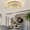 Plafondlampen moderne ledlampen voor woonkamer slaapkamer luxe chroom kroonluchters armatuur kookeiland dineren indoor verlichting