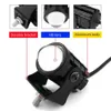 Mini 2 kleuren motorfietsverlichting Drive LED -koplamp Heldere kop licht Licht Dubbele kleur Projector Lens Auto Spot Foglight Motor Spotlights