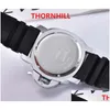 Wristwatches On Sale Luxury Sile Band Quartz Mens Watches Fashion Two Dials Day Date Men Designer Watch Gifts Small Dial Working Fam Dhz9Q