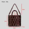 Totes Shopping Bags Evening Bags Fashion Nylon Quilted Large Capacity Tote Bag Padded Women Handbags Luxury Nylon Down Cotton Shoulder Bags Big 221123