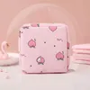 Women Tampon Storage Bage Sanitary Pad Pouch Cosmetic Cosmetic Fags Lodizer Ladies Makeup Bag Girls Tampon Holder Organizer Ysjy42