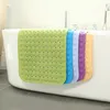 Bath Mats 36x71cm Suction Cup Safety Dowch Tub Non Slip Room Floor PVC Waterproof Massage Foot Pad 221123