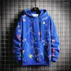 Herren Hoodies Mode und Sweatshirts Übergröße Pullover Winter Fleece Anime männlich Hip Hop Harajuku Streetwear Hoodie