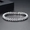 3a Österreich Diamant Luxus Herz Halsketten Choker glänzend Kristall echt