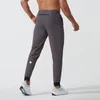 Lulu Men Pants Yogas Strój Longjogger Sport Szybki suchy sznurka gimnastyczna Pockets Drespants Spodnie Męskie Elastyczne Elastyczne Fitness Man Nowy jogging Yoga Pants345