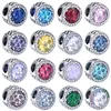 925 Sterling Silver Beads Charms Women with Box Original for Pandora Cz Crystal Pave Fits Snake Bracelet Children Maint Diy Making Jewelry B033