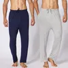 Men's Sleepwear Men's Fanceey Home Pants Pajama Man Modal Cotton Pajamas For Men Trousers Yoga Fitness Wear Sleep Bottoms Plus Size