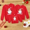 Familie Passende Outfits Weihnachten Sweatshirt Weihnachten Pullover Mutter Vater Tochter Sohn Frauen Männer Paar Jersey Kinder Winter Pullover 221122