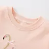 Pullover skoki mierniki 2 7T Applique dziewczęta chłopcy bluzy na zimową wiosnę maluch bawełniane bawełny