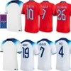 2022 2023 WM MEAD Fußballtrikots KANE STERLING RASHFORD SANCHO GREALISH MOUNT FODEN SAKA 22 23 Fußballtrikot Herren Kit Sets Uniform