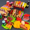 Cuisines jouent de la nourriture bébé semblant de cuisine pour enfants toys simulation barbecue de cuisine rôles de cuisine cadeau pour les enfants enfants 221123