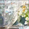 Garden Decorations Garden Decorations Suncatcher Butterfly Crystal Rainbow Maker Light Car Pendant Window Hanging Sun Catcher Decora Dhqut