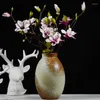 Dekorativa blommor MBF Retro Style Artificial Fake Magnolia Flower for Wedding Home